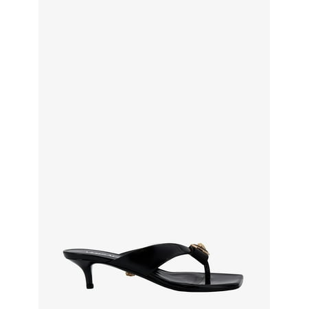 

Versace Woman Gianni Ribbon Woman Black Sandals