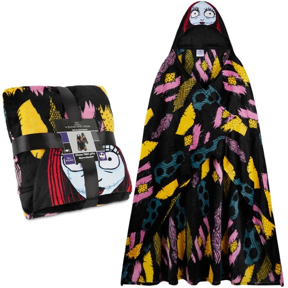 Nightmare Before Christmas Sally Adults Hooded Blanket Soft Fleece