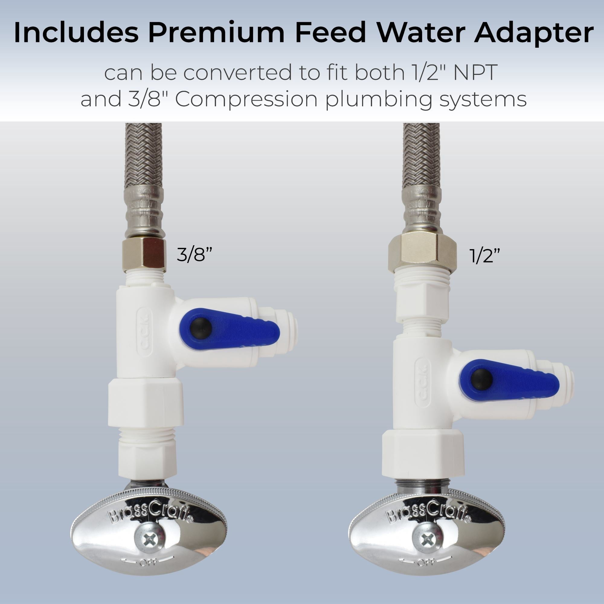 Anchor AF-5003 - Elite Series 5-Stage Reverse Osmosis Water Purification System - Under Sink Water Filter - 100 GPD