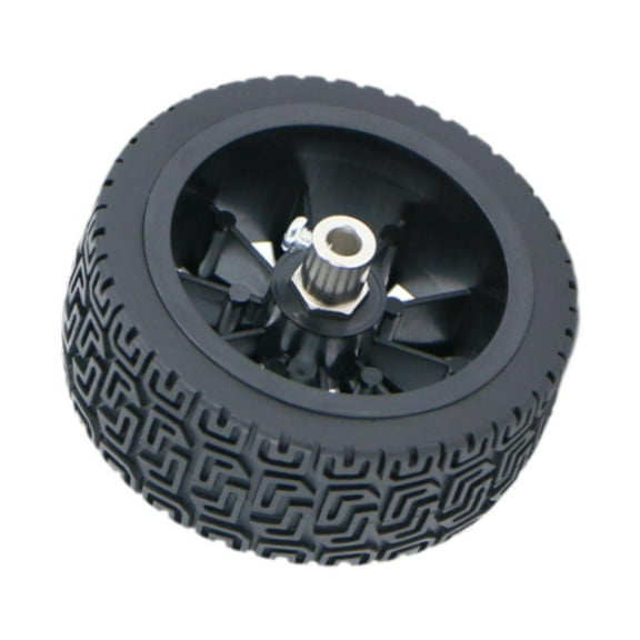 colcolo Toy Car Tire Accessories Easy to Install Sturdy Spare Part Rubber Wheel Tire 6mm coupling