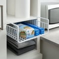 thumbnail image 7 of Organize It All Foil and Plastic Wrap Shelf Cabinet Organizer,13.5" x 12.5" L , White, 7 of 7