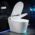 thumbnail image 3 of Costway Toilette Intelligente Bidet Allongé avec Siège Chauffant Réglable et Sécheuse Veilleuse Carte de 1000 Grammes Score de Rinçage, 3 of 10