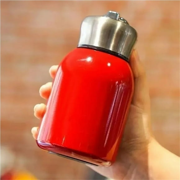 Mini Vacuum Insulated Tumbler Small Stainless Steel Thermal Bottle Water Flask Thermos For Hot and Cold Drinks Travel 300ml