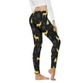 thumbnail image 2 of Kcodviy Women Christmas Print Tights Leggings Control Yoga Sport Leggings For Women High Waisted Leggings Girls Leggings Galaxy Leggings for Women plus Size Women plus Size Leggings 3x Warm Clothes fo, 2 of 4