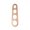 rose gold, variant on Pasta Ruler Spaghetti Noddles Measure Tool 4-hole Stainless Steel Pasta Measurer Kitchen Gadget
