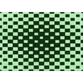 thumbnail image 1 of Ahgly Company Indoor Rectangle Patterned Light Green Area Rugs, 4' x 6', 1 of 6