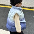 thumbnail image 5 of KYAIGUO Baby Kids Boys Fall Winter Vest Jacket 1-12Y Little Big Boys Soft Lightweight Breathable Zipper down Sleeveless Snowsuit Outwear Toddler Thick Warm Waistcoat Fleece Cotton Vest Coats, 5 of 8