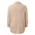 thumbnail image 5 of Vedolay Women Sweater Knit Long Cardigan Coat Open Front Button Coat Outerwear 2023 C,L, 5 of 5
