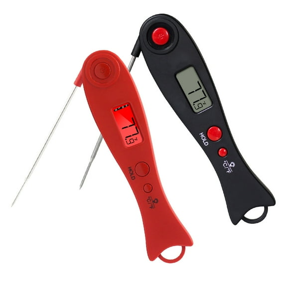 Meat Thermometer Instant Read Boiling Water Core Temperature Folding Digital Probe