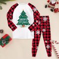 thumbnail image 2 of NOLDARES Boys Clothes for Toddler Kids Fall Winter 2 Pieces Pajamas Set Elastic Long Sleeve Shirt and Pants Sleepwear Pj Clothing Outfit 6-24 Months 2t 3t 4t 5t 6t 7t 8t 9t,Watermelon Red,8-9 Y, 2 of 6