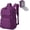 Purple, variant on Expandable Travel Backpack 28L to 39L, TSA-Approved Carry Backpack with 17 Inch Laptop Compartment, School Business Work Backpack for Men & Women, Purple