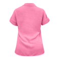 thumbnail image 5 of Summer Linen Short Sleeve Loose Fit Dress Shirts for Women Pink Leisure Solid Color Work Fashion Women's Casual Button Shirt 5XL, 5 of 6