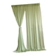 thumbnail image 3 of Cortinas de fondo de 2 paneles, fondo ligero con bolsillos para varillas, fondo suave Verde, 3 of 9