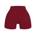 thumbnail image 6 of Jxximdong Shorts for Women Women Workout Impact Shorts 4.5" Scrunch Butt Lifting Gym Shorts Seamless Booty Biker Shorts Red S Pants, 6 of 6