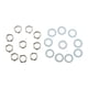 thumbnail image 2 of Tuerca de enchufe de guitarra Plata, 2 of 7