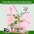 thumbnail image 3 of Lámpara LED para plantas de interior, panel de cultivo de espectro completo, luz para plantas y flores, 3 of 5