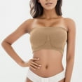 thumbnail image 2 of Uinagy Women's Seamless Bandeau Bra, 2 of 6