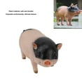 thumbnail image 4 of Adorable Pequeña Estatua De Cerdo Figurita De Animales, Detalles Intrincados, Características Realistas, Agrega Un Toque De Juego A Su Jardín O Patio, Ideal Para Jardín, 4 of 7