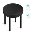 thumbnail image 3 of LEEYNEER4 Pack Sofa Seat Cover Table Cloth Round Chair Cover Round Seat Cover Black Foam Padding Stool Covers Round Baby, 3 of 6