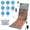 Por Grey, variant on Zorpupoa Full Body Massage Mat with Heat, Electric Vibration Pad with 10 Motors, 3 Timers & Inflatable Head Pillow for Back Relief