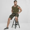 thumbnail image 5 of BRANDIT INDIVIDUAL WEAR Adult Male Essential Tank Top, Color: Olive, Size: XL (4210-15001-XL), 5 of 7