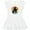 AA-White, variant on Inktastic Rodeo Barrel Racing Cowgirl Girls Baby Dress