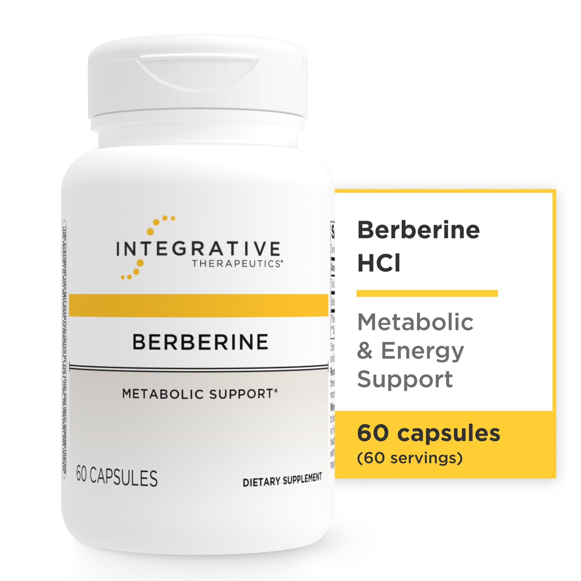 Integrative Therapeutics Berberine, Supports Energy Metabolism,* 60 Capsules (60 Servings)