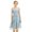 F107-Sky Blue, variant on FYDUU Embroidery Flower Girl Dress for Kids Wedding Bridesmaid Tulle Dresses Sleeveless Bowknot Princess Pageant Birthday Party Gown 4-5 Years
