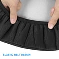 thumbnail image 3 of fundas elásticas negras para taburetes redondos., 3 of 5