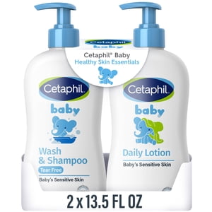 Cetaphil Baby Healthy Skin Essentials, 2-Piece Set
