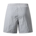 thumbnail image 6 of Youthup Men's Solid Color Hooded Pullover & Shorts Set - Lightweight Relaxed Fit Loungewear for Summer Casual Wear, 6 of 13