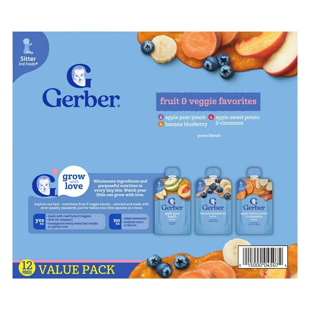 Gerber Healthy Baby Food Brands Gerber 1st Foods For Baby Organic