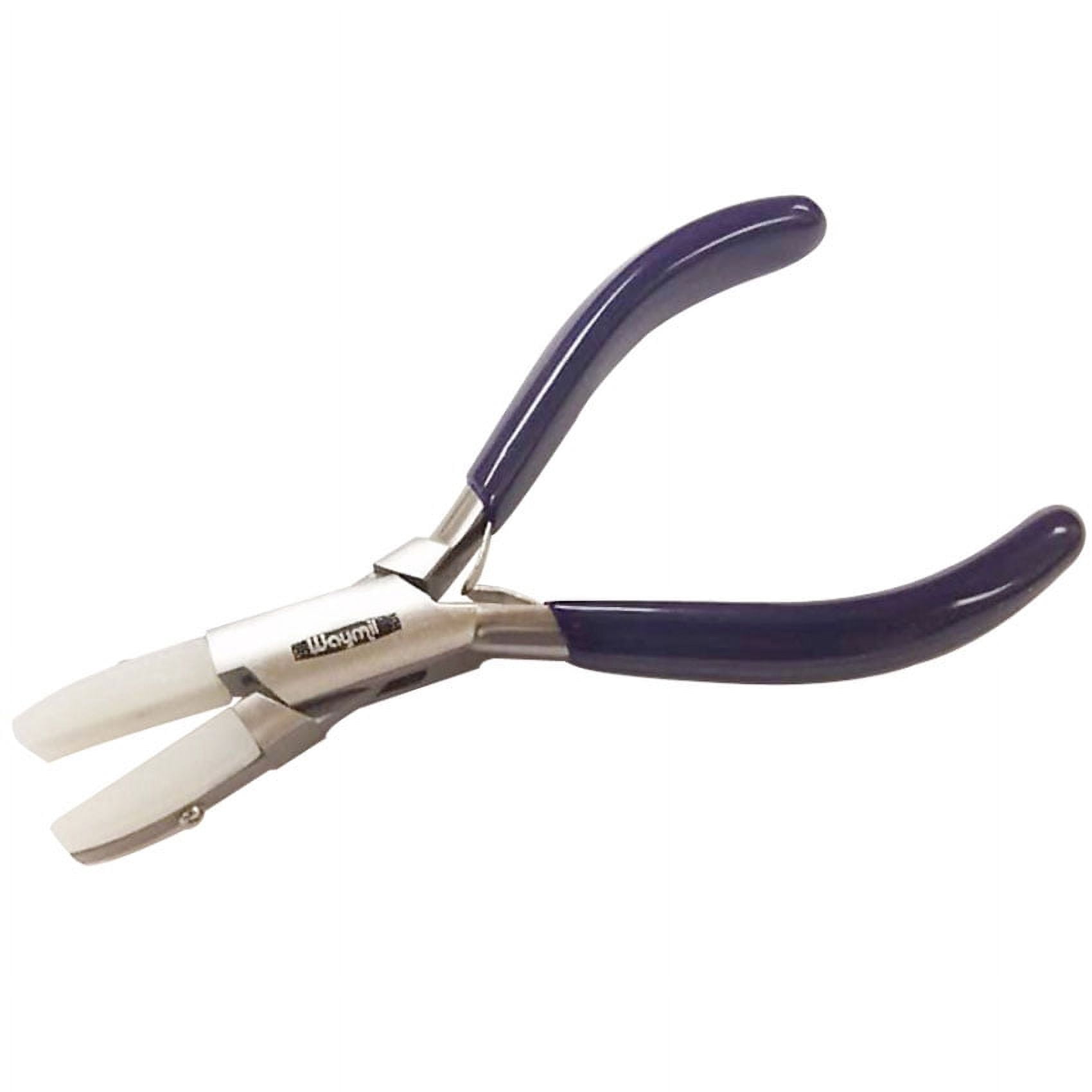 Wire Bending Jig Tool Wire Bender & Flat Nose Pliers Nylon Jaws Wrapping Kit