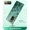 thumbnail image 4 of i-Blason Cosmo Series Case Designed for Galaxy Note 20 Ultra 5G (2020 Release), Protective Bumper Marble Design Without Built-in Screen Protector (Jade), 4 of 6