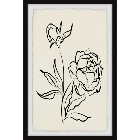 Marmont Hill Last Rose of Summer Framed Painting Print