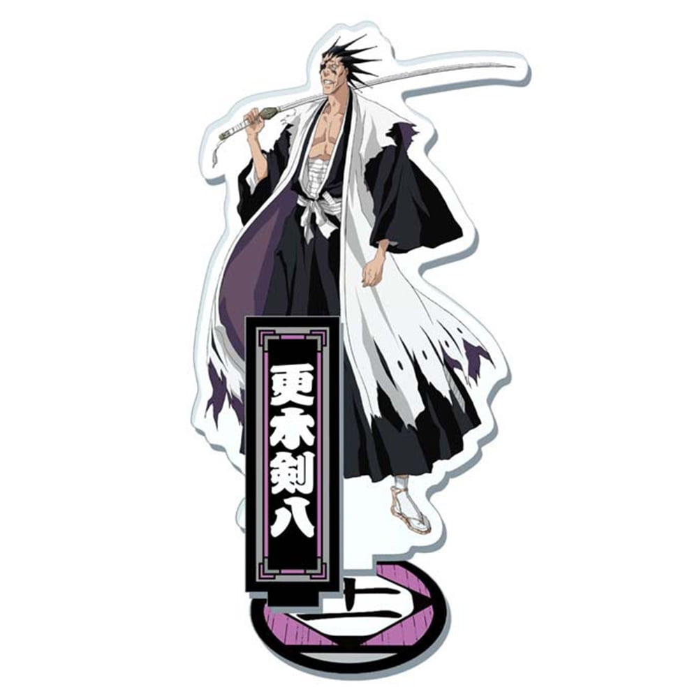 LEUCHTEN Anime Bleach Kenpachi Zaraki Acrylic Figurine Figure Model Foc