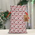 thumbnail image 4 of Fuzoiu Ladybugs 2 Print Christmas Gift Bag,Burlap Gift Bag with Drawstring Closure & Hang Tag,Perfect for Holidays, Birthdays, and Special Occasions-Small, 4 of 7