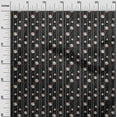 thumbnail image 2 of oneOone Polyester Spandex Black Fabric Merry Christmas Craft Projects Decor Fabric Printed By The Yard 56 Inch Wide-BGL, 2 of 4