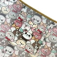 thumbnail image 6 of Wrapables Large Foldable Tote Nylon Reusable Grocery Bags, Funny Bears, 6 of 7