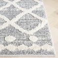 thumbnail image 3 of SAFAVIEH Martha Stewart Lucia Carthach Southwestern Shag Area Rug, Grey/Ivory, 5' x 8', 3 of 10