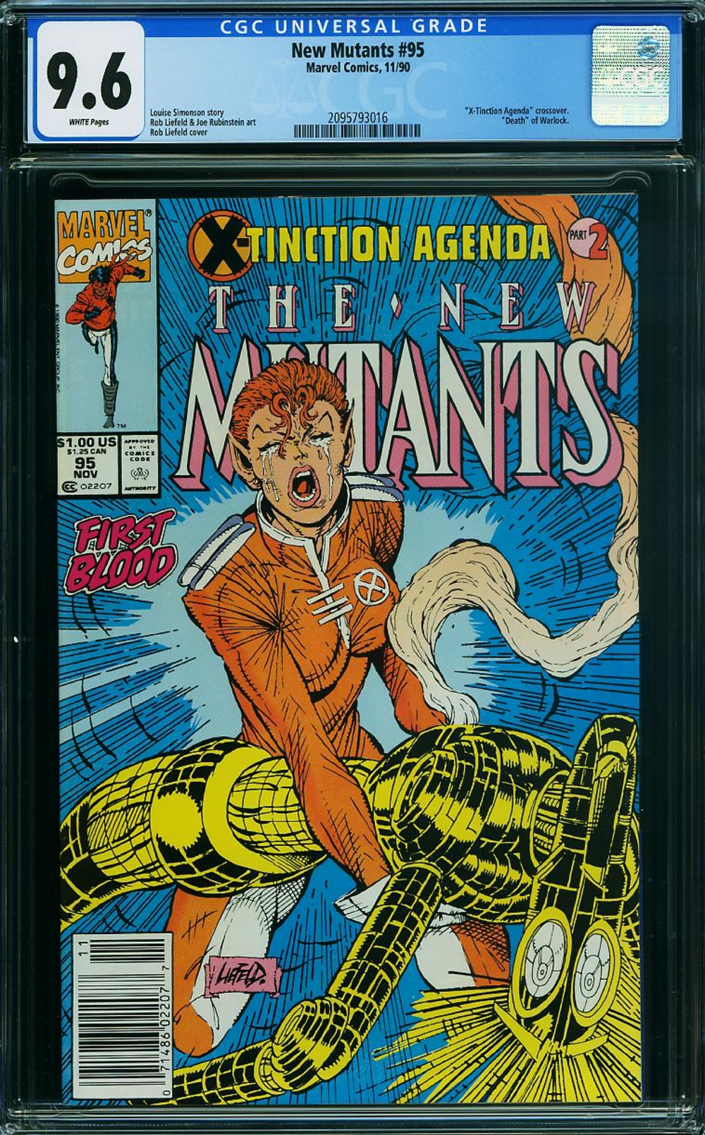 Cover of The New Mutants #95