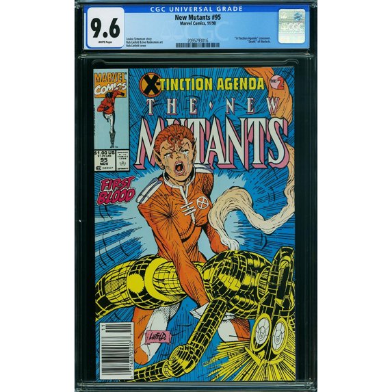New Mutants #95 - CGC 9.6 Comic Book