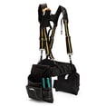 thumbnail image 2 of MELOTOUGH Suspenders Tool Belt Suspenders with Large Moveable Phone Holder, 2 of 6