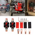 thumbnail image 3 of 12-24V Manual Reset Inline Circuit Breaker With Fuse Holder For Car Boat Audio System, 3 of 8