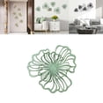 thumbnail image 2 of Household Pendant, Ongmies Floral Wall Hanging Decor Metal Wall Art Decoration for Bathroom Living Room, Green2, 2 of 4