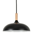 thumbnail image 3 of Better Homes & Gardens 55” Height Adjustable Black Pendant Ceiling Light, All Metal A19 LED Bulb, 3 of 12