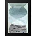 thumbnail image 2 of Woods, Maya 13x18 Black Modern Framed Museum Art Print Titled - Proejction of Blue, 2 of 5