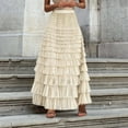 thumbnail image 2 of Daolelai Women's Fashion Mesh Cake Skirt, 2 of 5