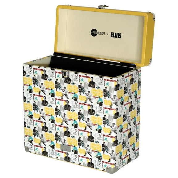 Arkrocket x Elvis Records Storage Case - Yellow
