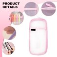 thumbnail image 3 of Mesh pencil case pencil case transparent case Marque Sac Boîte de Rangement Multifonctions transparent case Cosmétique, 3 of 5